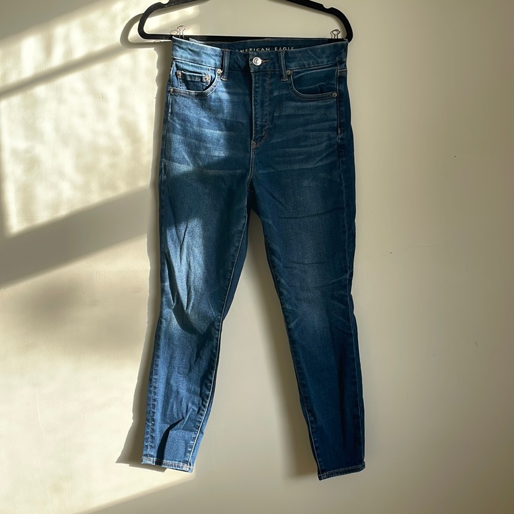 American eagle curvy super hi- rise jegging